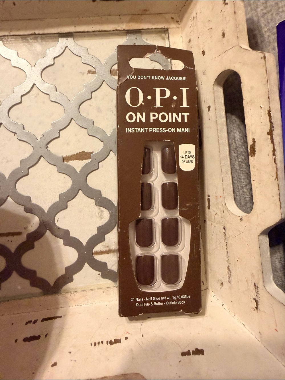 On Point Instant Press-On Mani – Deep Brown
